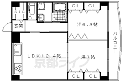 JR東海道・山陽本線 西大路駅 徒歩10分 4階/-