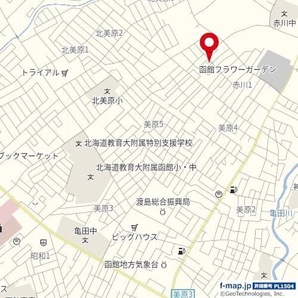地図を拡大表示