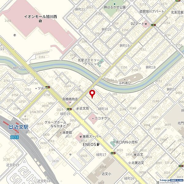 地図を拡大表示