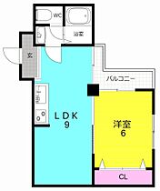 浦風ハイツ 204 ｜ 兵庫県西宮市甲子園浦風町2-20（賃貸マンション1LDK・2階・40.00㎡） その2