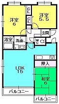 メゾン・ド・甲子園二番町 203 ｜ 兵庫県西宮市甲子園二番町6-7（賃貸マンション3LDK・2階・70.45㎡） その2