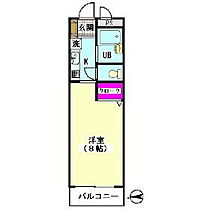 サンパティオサンアイパート8 106 ｜ 東京都大田区萩中２丁目11-24（賃貸マンション1K・1階・23.21㎡） その2