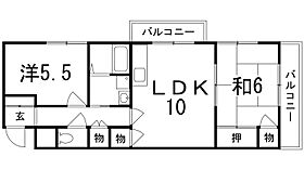 Ｌeeハイツ 203 ｜ 兵庫県姫路市飾磨区構２丁目（賃貸マンション2LDK・3階・48.00㎡） その2