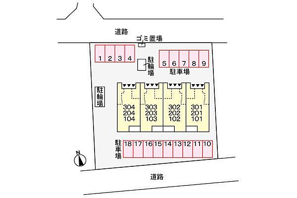 瑠璃玻璃ハウス 203｜兵庫県姫路市白浜町宇佐崎北２丁目(賃貸アパート2LDK・2階・59.66㎡)の写真 その16