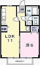 ウスキハイツ 202 ｜ 兵庫県姫路市網干区宮内（賃貸アパート1LDK・2階・40.00㎡） その2