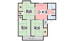 間取図画像 3DK