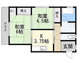 大阪府高槻市大畑町26番11号（賃貸マンション2K・3階・42.00㎡） その2