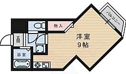 セレーン城跡 1Kの間取図画像