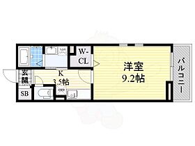 大阪府高槻市富田丘町6番4号（賃貸アパート1K・2階・30.43㎡） その2