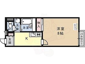 大阪府高槻市桜ケ丘南町（賃貸アパート1K・2階・26.08㎡） その2