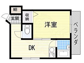 大阪府高槻市西真上１丁目13番3号（賃貸マンション1DK・1階・24.00㎡） その2