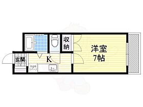 大阪府高槻市上土室５丁目34番6号（賃貸マンション1K・3階・22.00㎡） その2