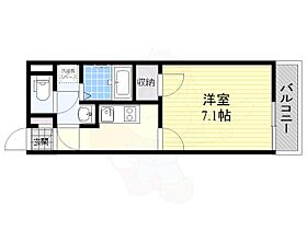 大阪府高槻市上牧北駅前町（賃貸マンション1K・3階・25.28㎡） その2