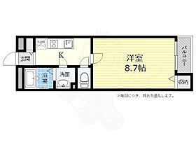 大阪府高槻市八幡町（賃貸アパート1K・2階・25.17㎡） その2