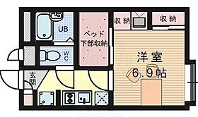 大阪府高槻市深沢町１丁目2番9号（賃貸アパート1K・2階・19.87㎡） その2