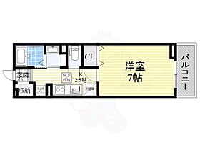 大阪府高槻市八幡町1番8号（賃貸アパート1K・2階・26.08㎡） その2