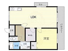 大阪府高槻市上土室５丁目（賃貸マンション1LDK・4階・42.12㎡） その2