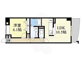 大阪府高槻市辻子１丁目12番24号（賃貸マンション1LDK・2階・42.06㎡） その2