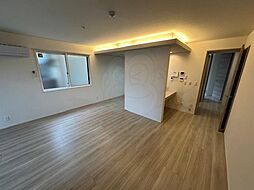 阪急京都本線 富田駅 徒歩16分の賃貸アパート 3階2LDKのリビング/ダイニング