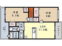 JR東海道・山陽本線 高槻駅 バス7分 服部図書館前下車 徒歩3分