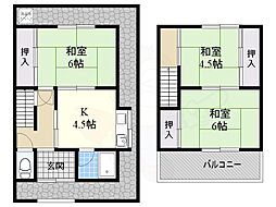 JR東海道・山陽本線 高槻駅 バス15分 富田団地東下車 徒歩7分