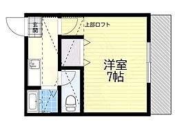 プチパレ天神 2階/204