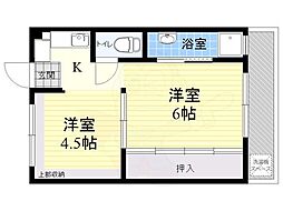 ビレッジハウス西町 1階/-