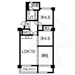 メゾン茨木主原2号棟 4階/-