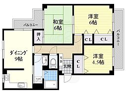 マツウラビル 3LDKの間取図画像