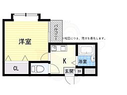 ぷりんせす八丁畷A棟 1階/-