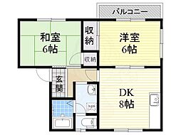 タウニー阪井 2階