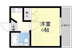 エイブル富田 2階/-