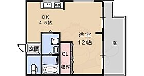 マンションエイト 103 ｜ 大阪府大阪市阿倍野区阪南町３丁目（賃貸マンション1LDK・1階・43.00㎡） その2