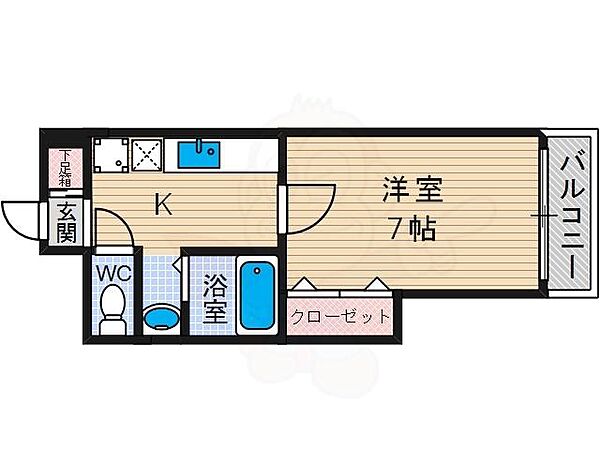 アルカディアアベノ ｜大阪府大阪市阿倍野区阪南町６丁目(賃貸マンション1K・3階・30.00㎡)の写真 その2