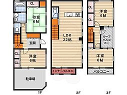 西田辺駅 20.0万円