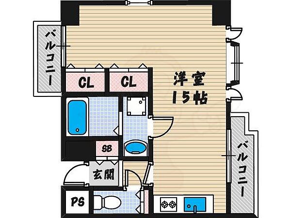 メロディハイム東帝塚山 201｜大阪府大阪市住吉区万代３丁目(賃貸マンション1R・2階・41.42㎡)の写真 その2