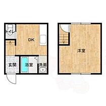 阿倍野元町6戸建  ｜ 大阪府大阪市阿倍野区阿倍野元町3番7号（賃貸テラスハウス1DK・1階・25.00㎡） その2