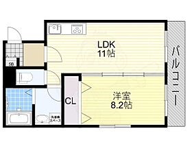 アンジュール万代 303 ｜ 大阪府大阪市住吉区万代６丁目（賃貸マンション1LDK・3階・41.00㎡） その2