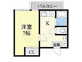 コスモメイト山之内  ｜ 大阪府大阪市住吉区山之内２丁目9番11号（賃貸マンション1K・3階・20.03㎡） その2