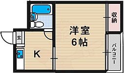 樋上マンション 4階/405