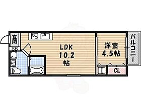 Ｆメゾン大領1番館 203 ｜ 大阪府大阪市住吉区大領５丁目1番15号（賃貸アパート1LDK・2階・31.59㎡） その2