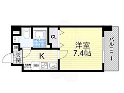 リアーレ北田辺 7階/-