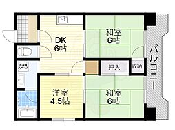 モンリベルテ天王寺 3階/301