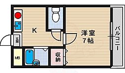 エルベ美章園 3階