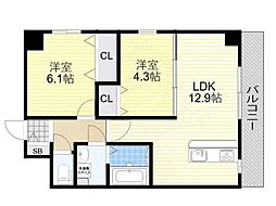 ParkHills安堂寺町 2階