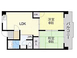 恒信ハイツ 4階/-