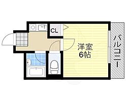 サンライズ長居 5階/502