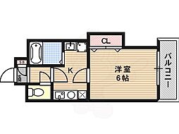 NovumROSA 1Kの間取図画像