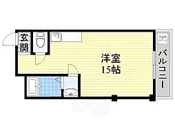 ツワイアクト88 ワンルームの間取図画像