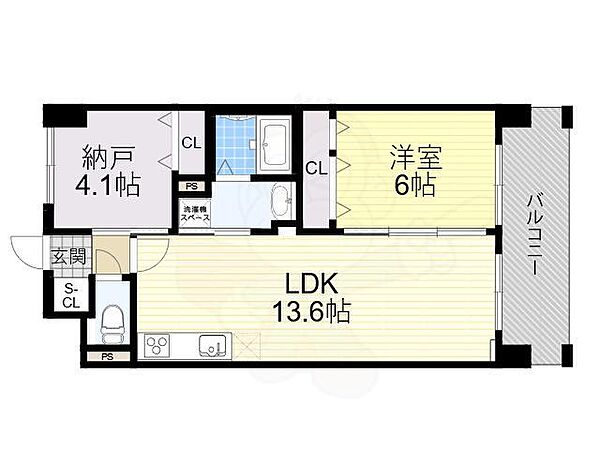 Luxe服部天神 ｜大阪府豊中市服部本町３丁目(賃貸マンション1SLDK・1階・51.70㎡)の写真 その2